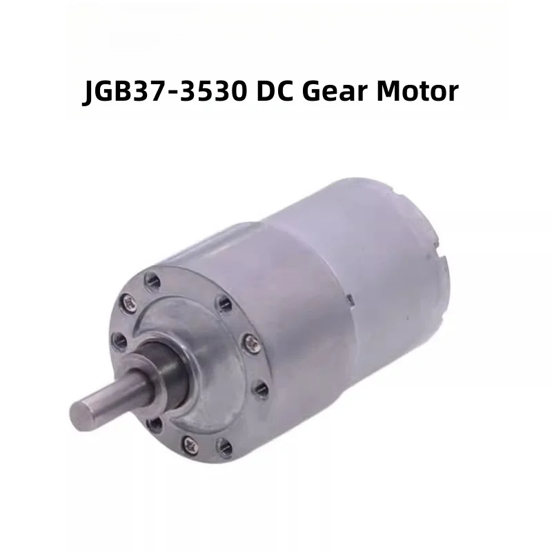 

12V24V 10W JGB37-3530 DC Gear Motor 3530 Eccentric Shaft Low Speed Adjustable High Torque Forward And Reverse DIY Model CW/CCW