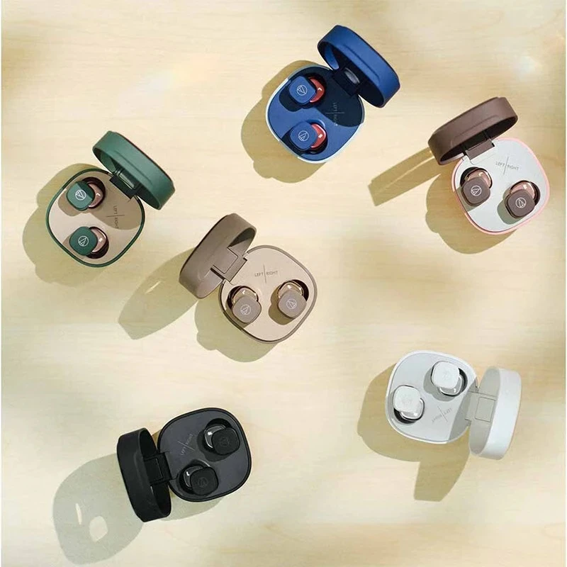 Audio Technica ATH-SQ1TW2 Bluetooth Wireless Earphones True Wireless Earphones Wireless Charging IP5X Waterproof