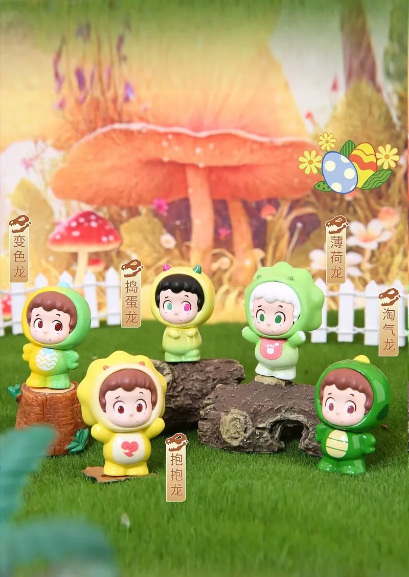 

В наличии, натуральная серия Dragon Aww No Piny, слепая коробка, мини-слепая коробка, милые гранулы, милые мини-украшения, игрушечные фигурки, подарок