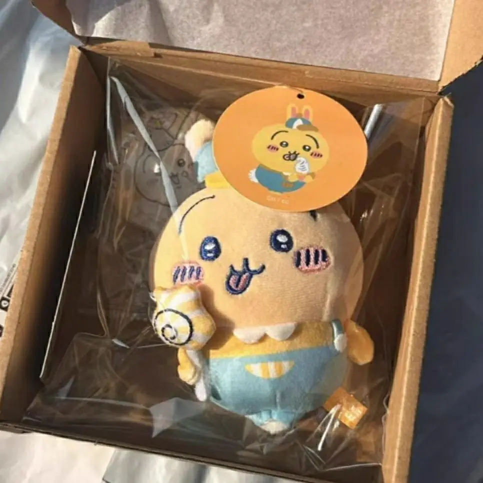 Cute Chiikawa Hachiware kawaii Cycling amusement park pendant Doll Amusement Park Usagi plush toy cartoon keychain Girl's Gift