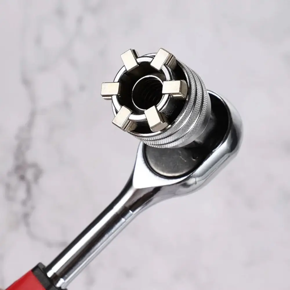 

Набор регулируемых торцевых ключей с одной рукой, набор адаптеров для шестигранных шестигранных ключей 10-19 мм, сверхмощный, стабильный