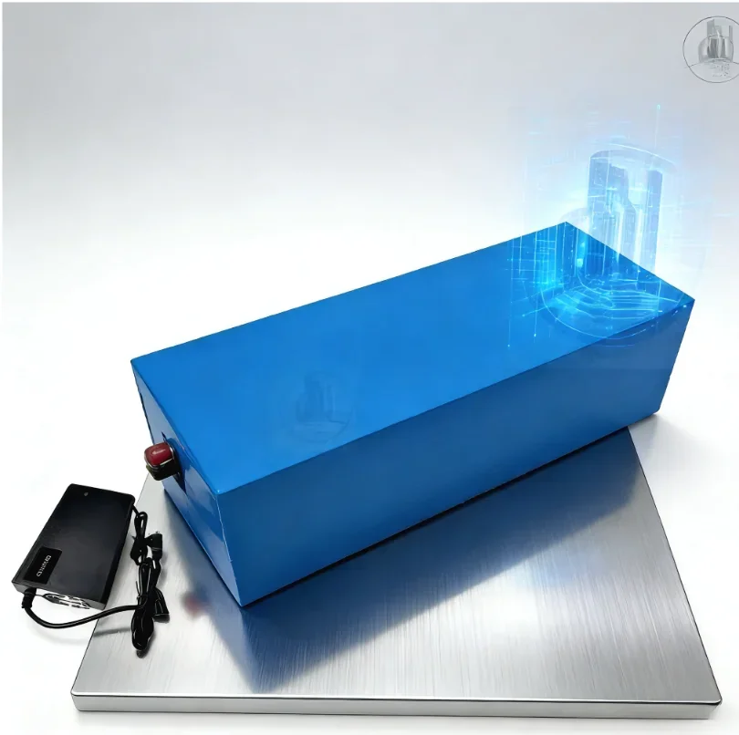 48V 20Ah LiFePO4 Battery with 50A BMS | 2000W Compatible for Scooter/EV/Citycoco/Tricycle | 5A/3A Charger Included – 2000+ Cyc
