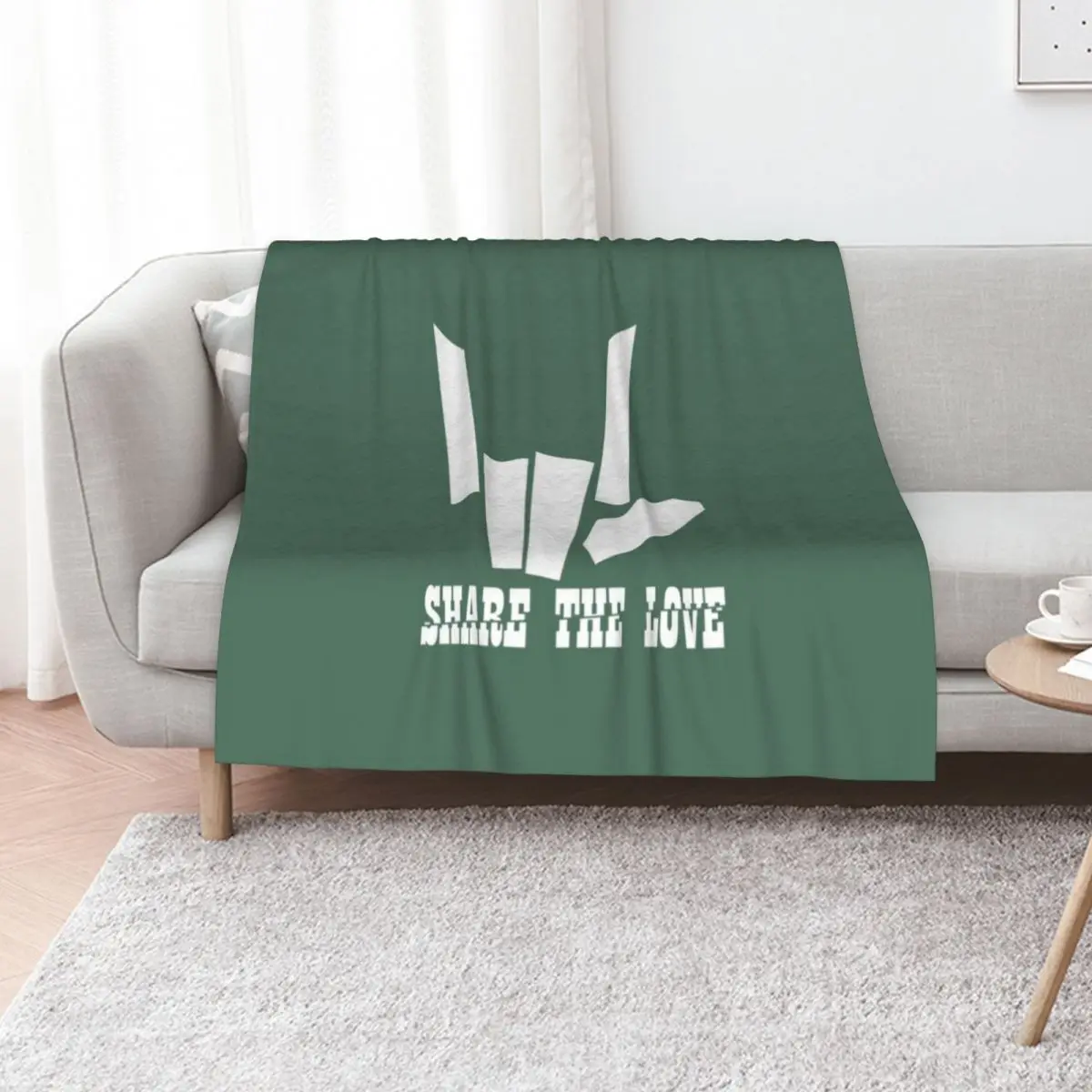 Share The Love Throw Blanket Bed covers Beautifuls Thermals For Travel Kid'S Decorative Throw Sleeping Bag Blankets