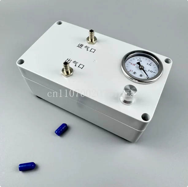 Digital Vacuum Pump with Gauge Lab Instrument for Air Sampling Liquid Extraction Filtration Positive Negative Pressure