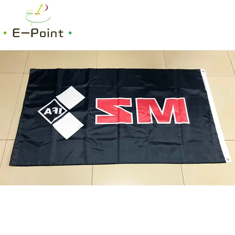 MZ IFA Racing Flag Black 3ft*5ft (90*150cm) Size Christmas Decorations for Home Flag Banner Indoor Outdoor Decor HYK004