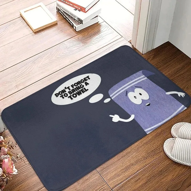 Cartoon Fun Pattern Door Mat Decoration Home Bathroom Floor Mat