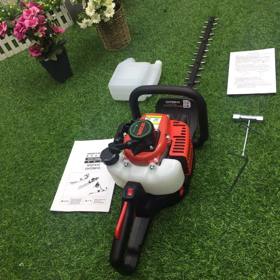 Tea Tree Pruning Machine 22.5cc 1E32F Fuel Double Blade Hedge Trimmer