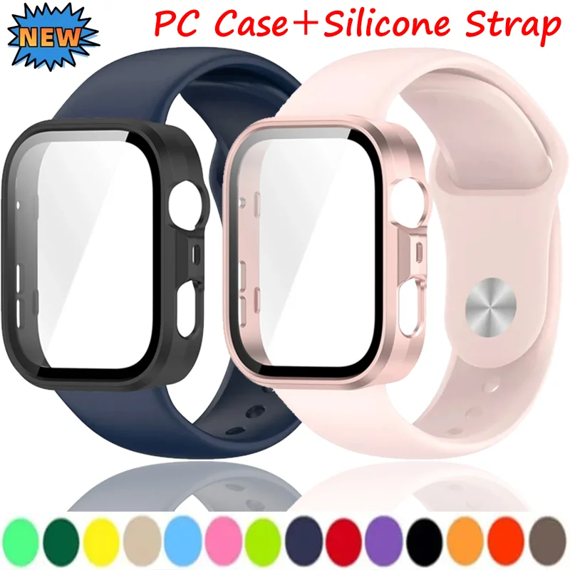 حافظة كمبيوتر + حزام سيليكون لساعة Huawei Watch Fit 4 Pro Sport سوار معصم قابل للتنفس + غطاء حماية لساعة Huawei Watch Fit 4/3 ملحق