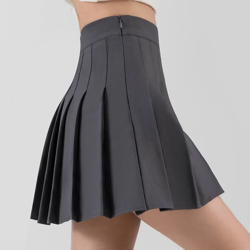 Mini jupes style coréen pour femmes, vêtements Y2K, jupes courtes, noir, blanc, été, 2024