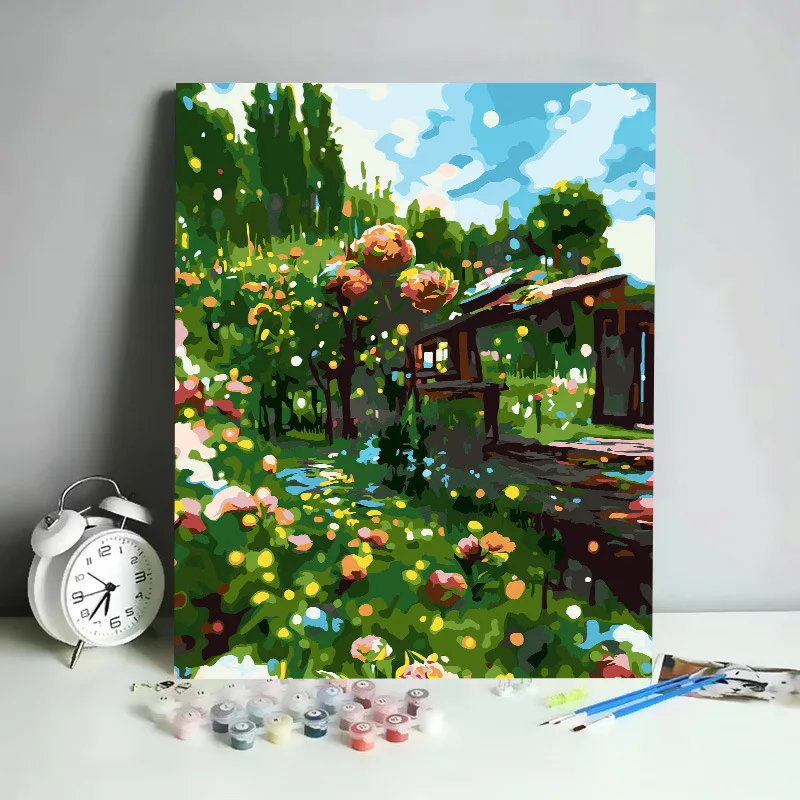 

5219551 Digital oil painting living room decorative painting sofa background wall hanging painting