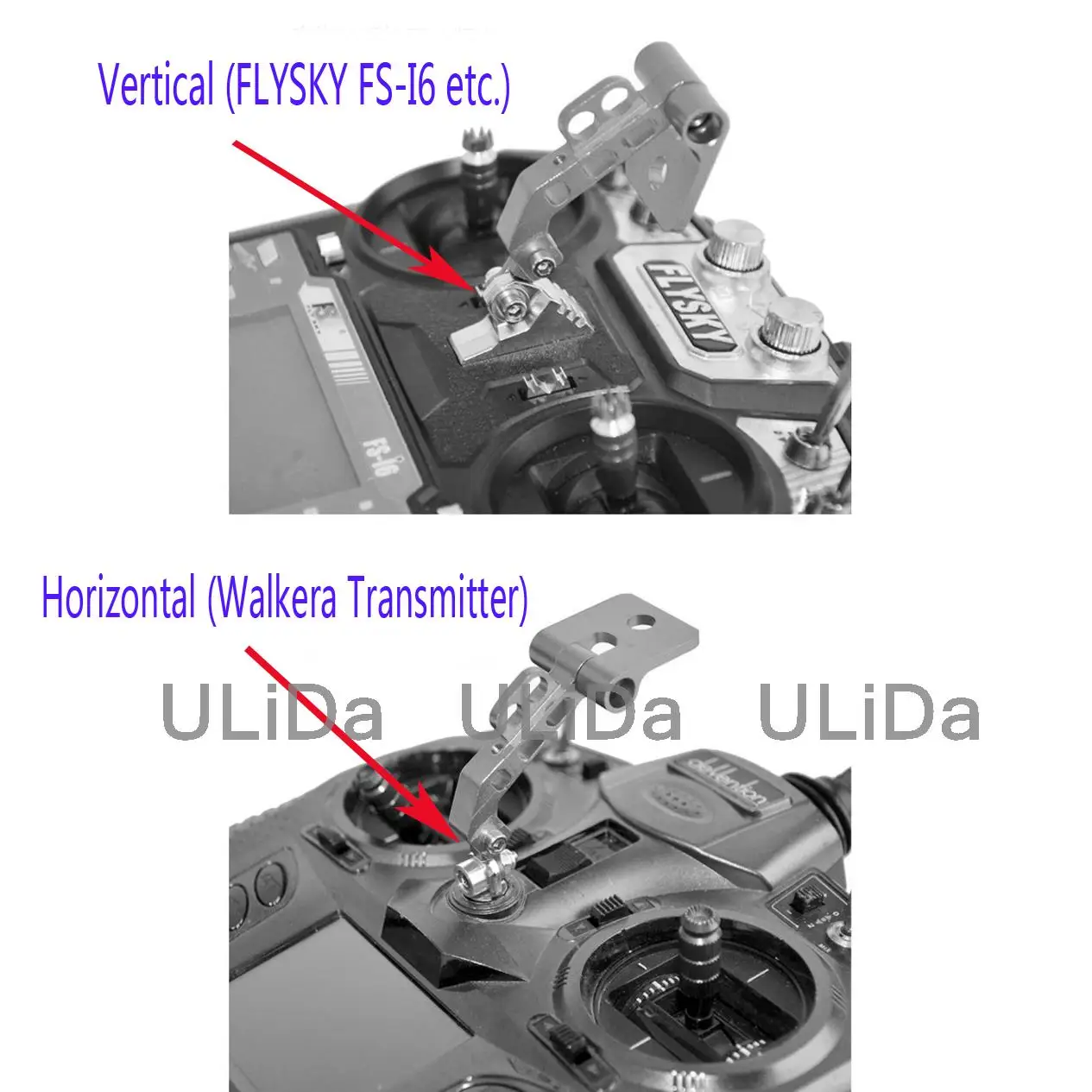 Monitor Phone Holder Bracket Mount Support FlySky FS-i6 i6S Remote Controller RC Transmitter Drone RC Multicopter Parts