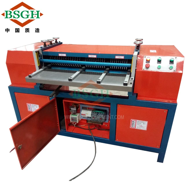 Direct Manufacture BS-1200P Air Conditioning Radiator Recycling Machine Aluminum Extrusion Machine For Sale