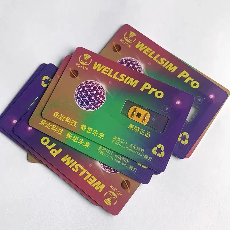 Newest wellsim with QPE-ESIM for IP6/7/8Plus/se2/X/XR/XS/MAX/11/12mini/13PROmax to 15promax