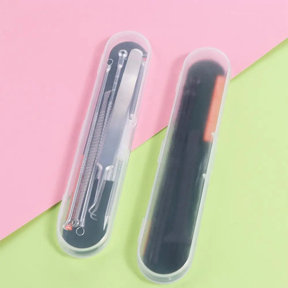 Brufoli per cellule ultrafini Clip per punti neri Strumento per la rimozione dell'ago per l'acne in acciaio inossidabile leggero Estrattore per rimozione dell'acne forte e facile da usare