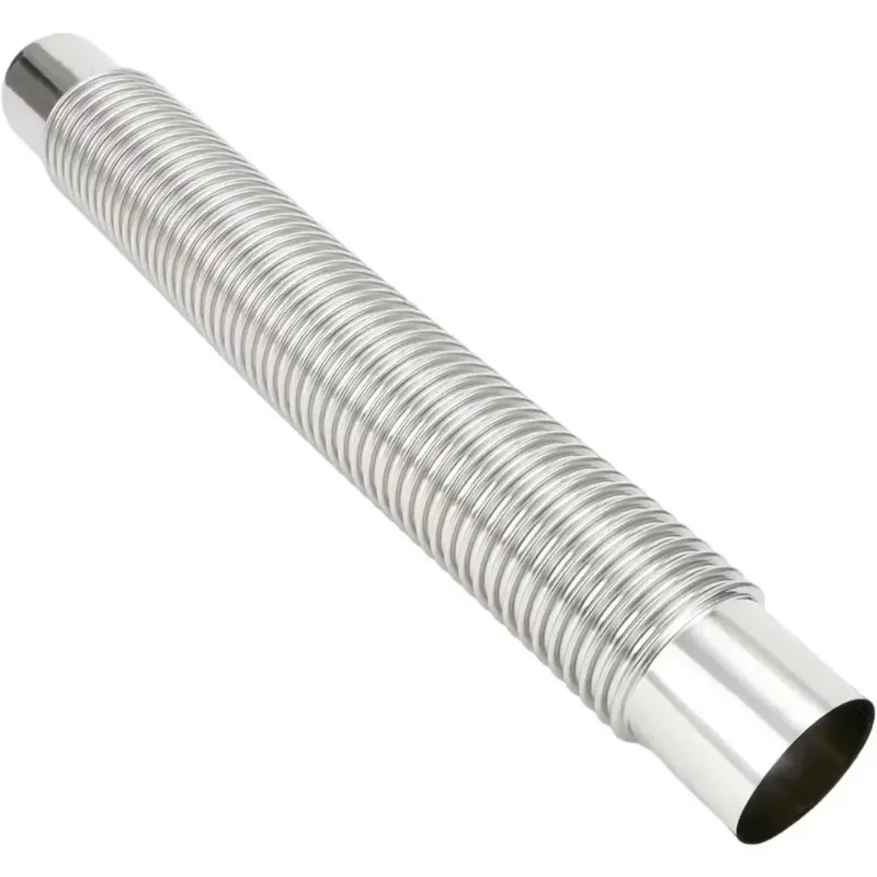 1 Stück 6*50cm Abgasrohr Entlüftungsschlauch Holzofenrohr Ofenrohr Schornstein für Outdoor-Camping Holzfeuerofen Heizofen Kessel
