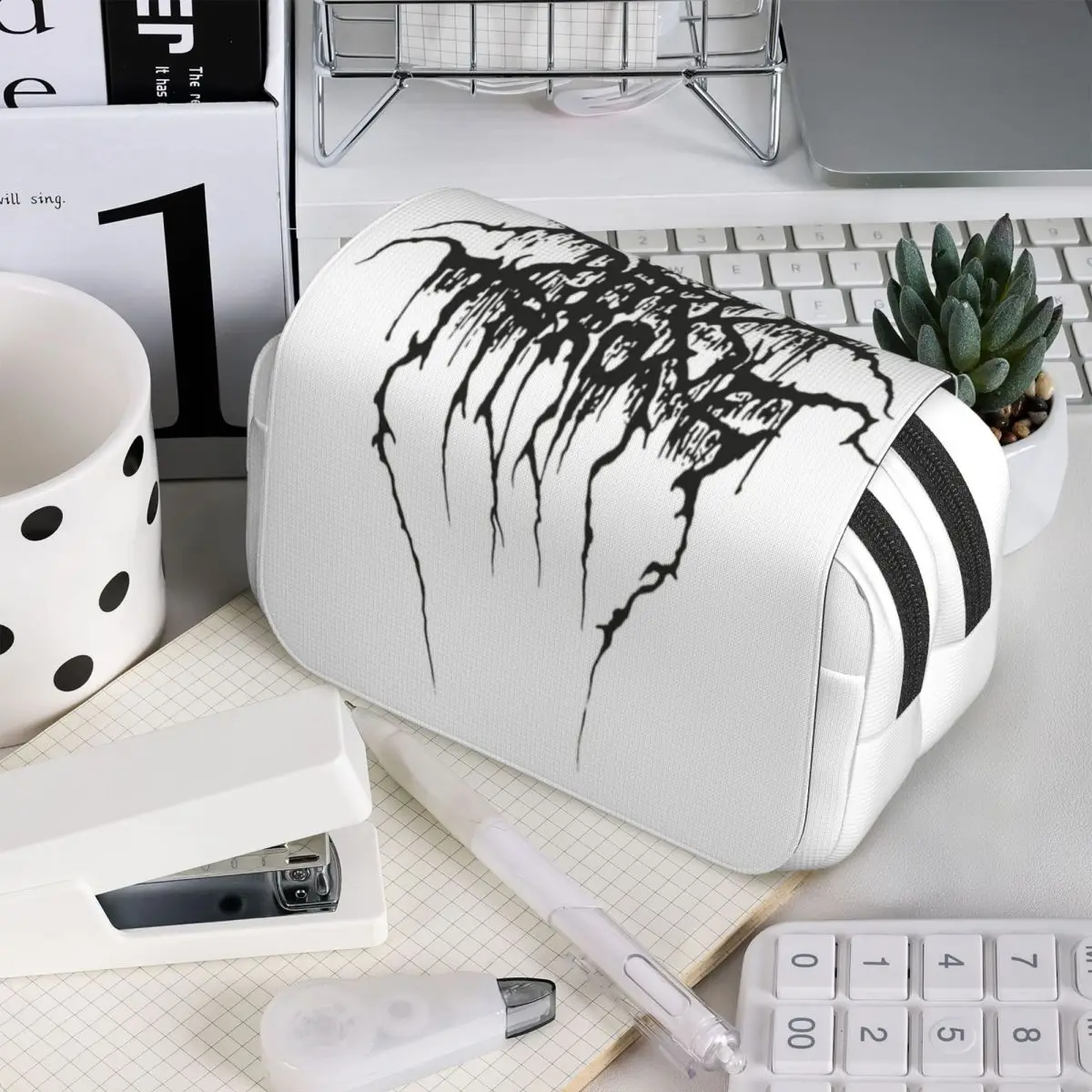 

Пенал Darkthrone (норвежская группа блэк-метала) для студентов, школьный пенал, сумка для канцелярских принадлежностей, держатель для ручек