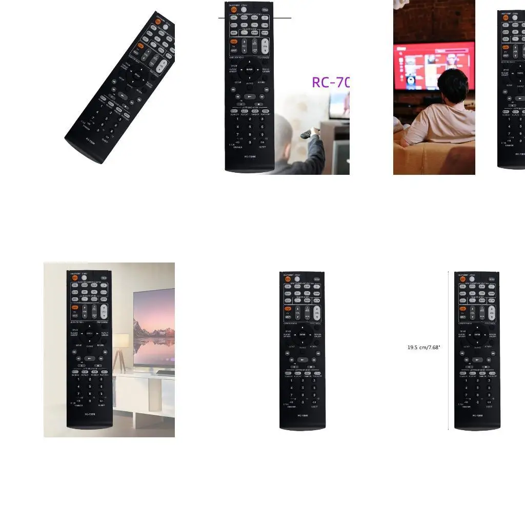 

R53C Remote Control 709M Receiver Replace Remote for TX-SR506S TX-SR506B