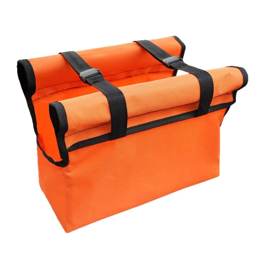 Ladder Mounted Tool Storage Pouch Hanging Organizer Bag for Hardware Storing During Home Renovation and Maintenance Work