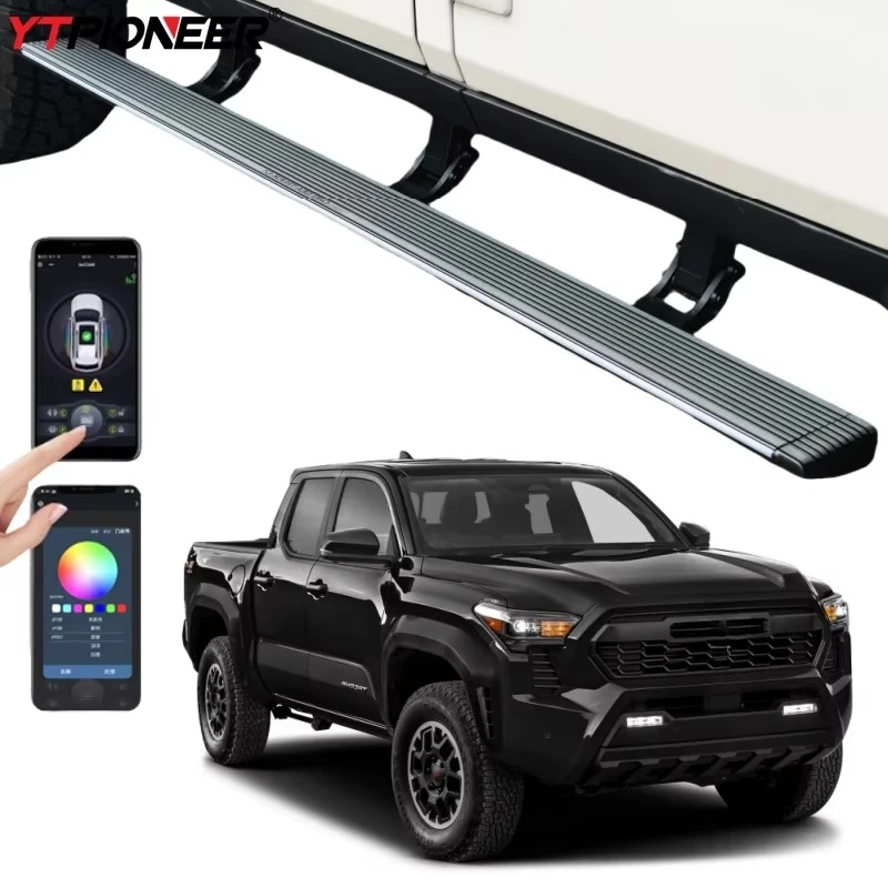 

Aluminum Automatic Electric Side Steps Power Running Boards For Toyota Tacoma Pickup Truck 2004 2005 2011 2020
