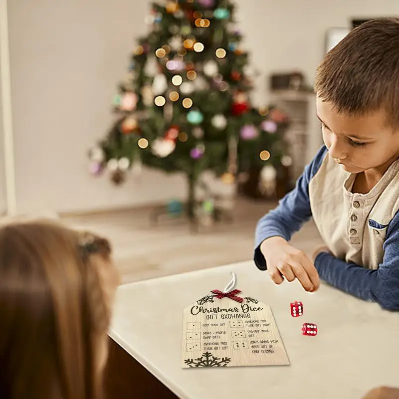 Exchange Dice Game Christmas Activity Game Christmas Game Dice Christmas Game Dice Holiday Games Dice Rolling Game Christmas