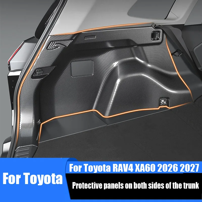 for Toyota RAV4 XA60 Wildlander 2026 2027 Protective panels on both sides of the trunk and interior protective components
