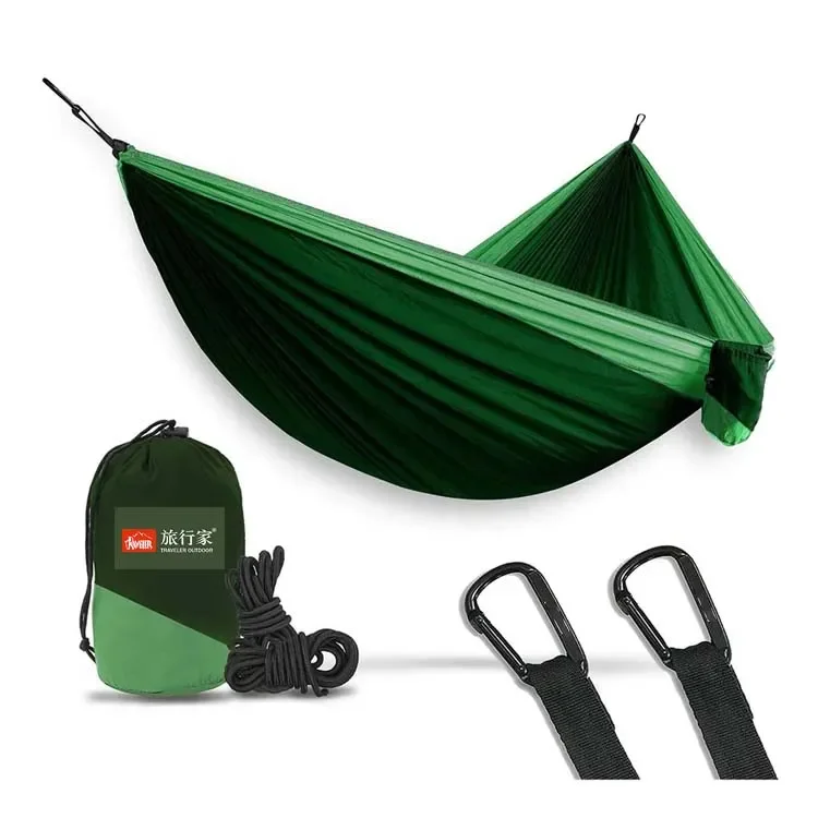 

210T Nylon Portable Outdoor Camping Hammock Swing Bed
