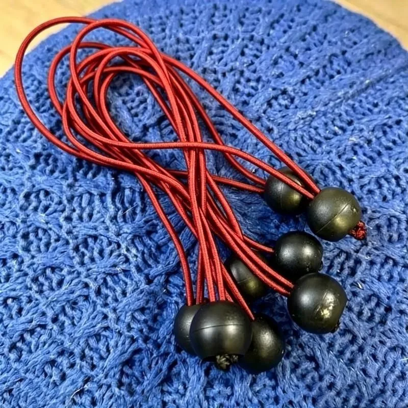 High Elastic Resilience 15cm Bungee Ball Ties 25 pcs, perfect for Sunshade Canopy Fixing, Wear Resistant Durable