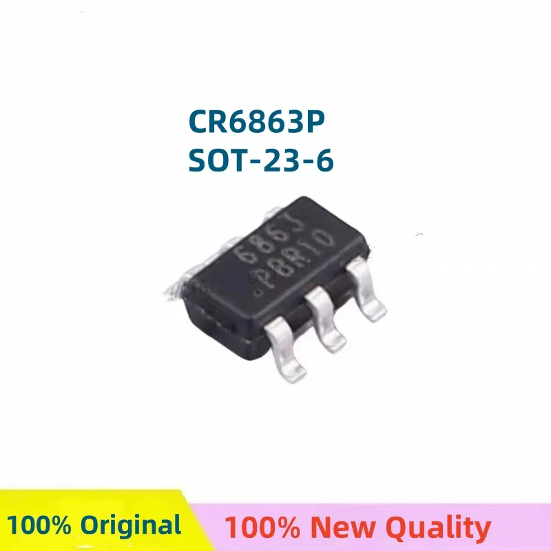 20PCS 100% New CR6863P CR6890A CR6863B CR6853B SOT-23-6L  Brand new original chips ic