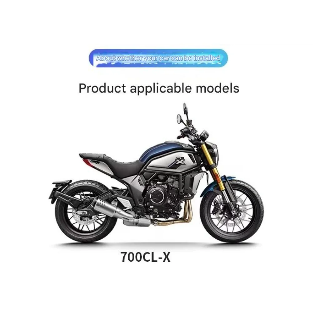 Suitable for CFMOTO Chu Liuxiang 700CL modification, windshield heightening, front windshield 700CLX parts CL-700