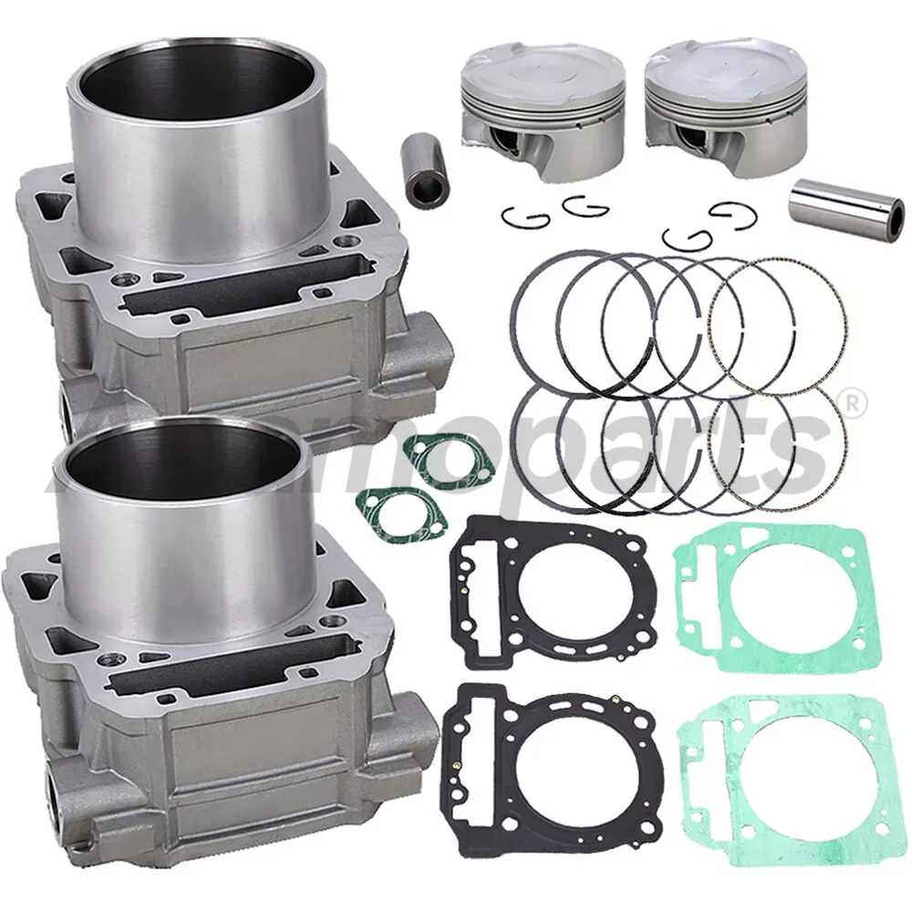 Motorcycle Engine cylinder piston gasket Parts Rebuild Overhaul Kit for 11-22 Can-AM Outlander Renegade 1000 STD 91mm 420623566