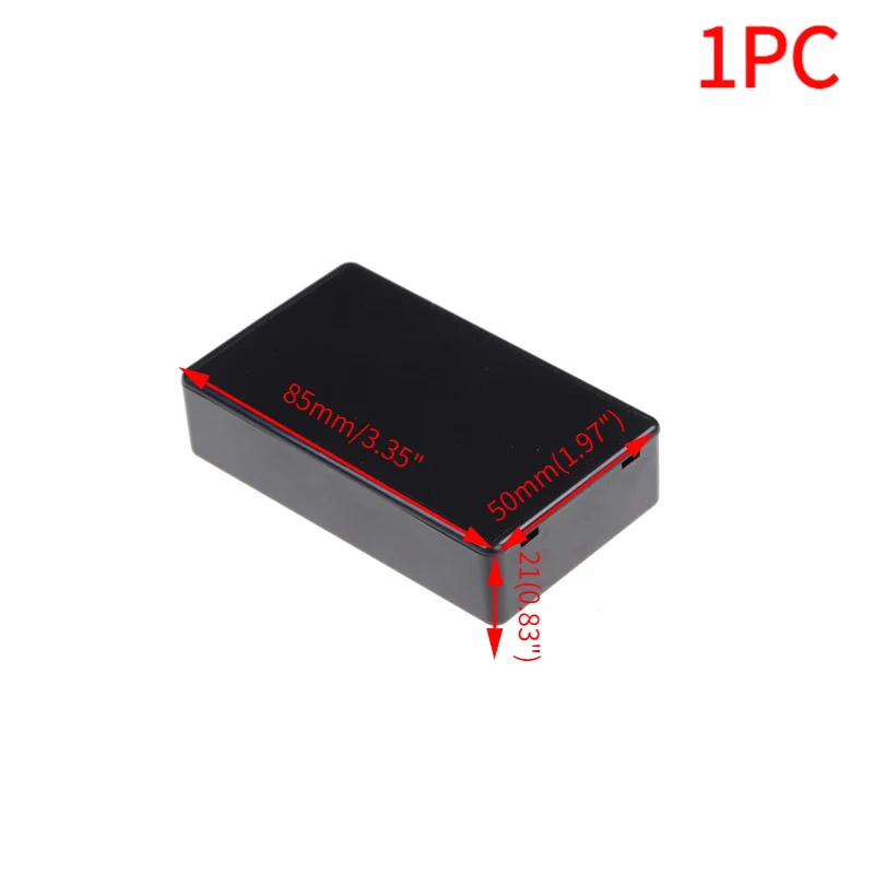 1PC Black Plastic Project Box Enclosure Instrument Case Electronic 85*50*21mm.