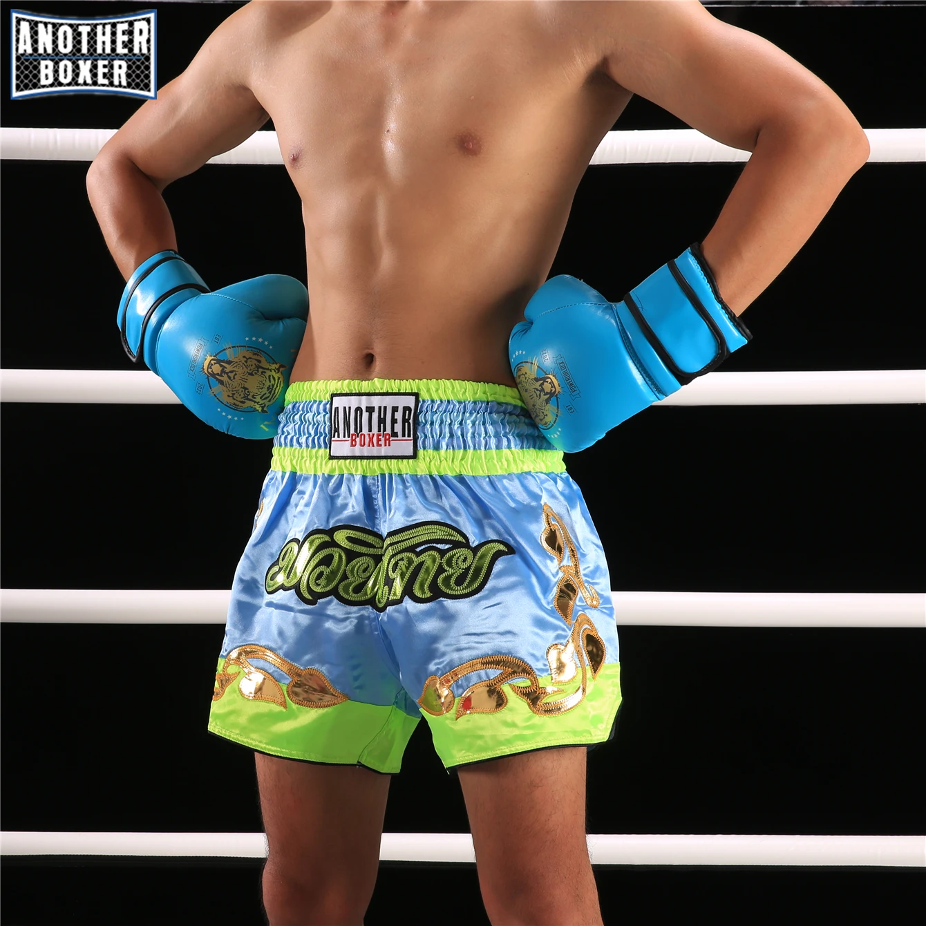 Muay Thai Shorts Gladiator Thai Boxing Pants Cage Fight Kickboxing Training Shorts Men Women Kids MMA Wrestling Thaiboxing Cloth