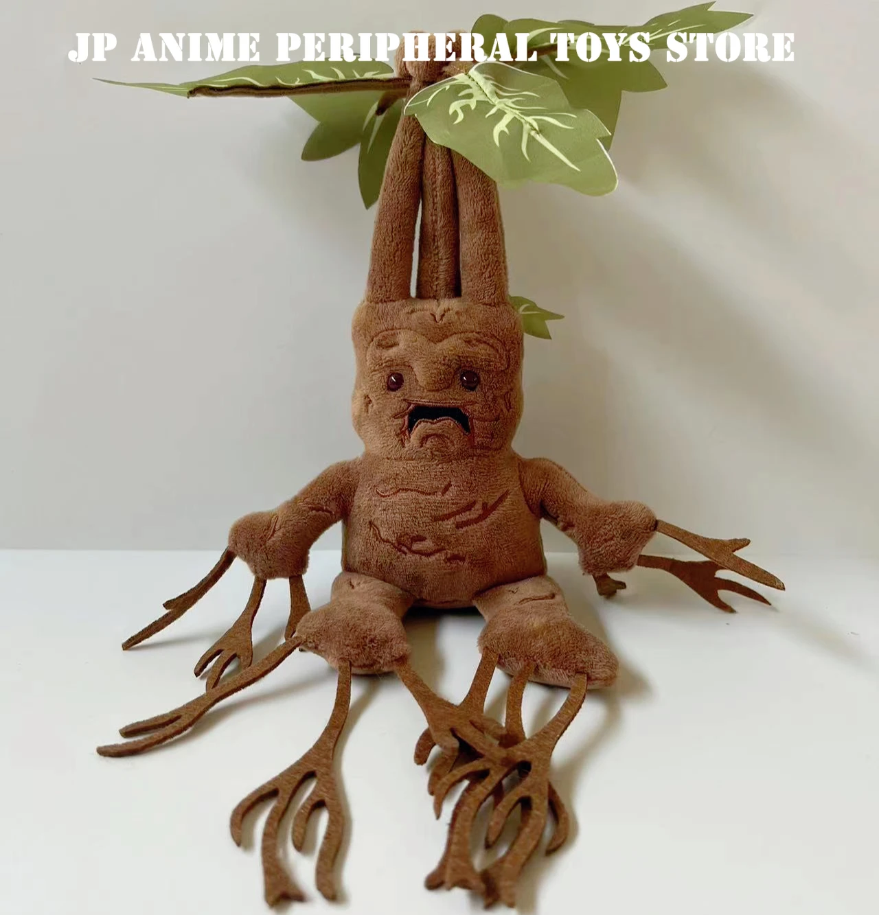 35cm Mandrake Toy Doll Cartoon Magic Movie Peripherals Soft Plush Anime Doll for Christmas Gift Home Decoration Fans CollectGift