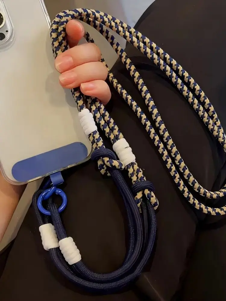 3-in-1 120cm Handy-Umhängeband, Halsband, Handgelenkschlaufe, abnehmbares Handyband, Wasserflaschenband – Detail 1
