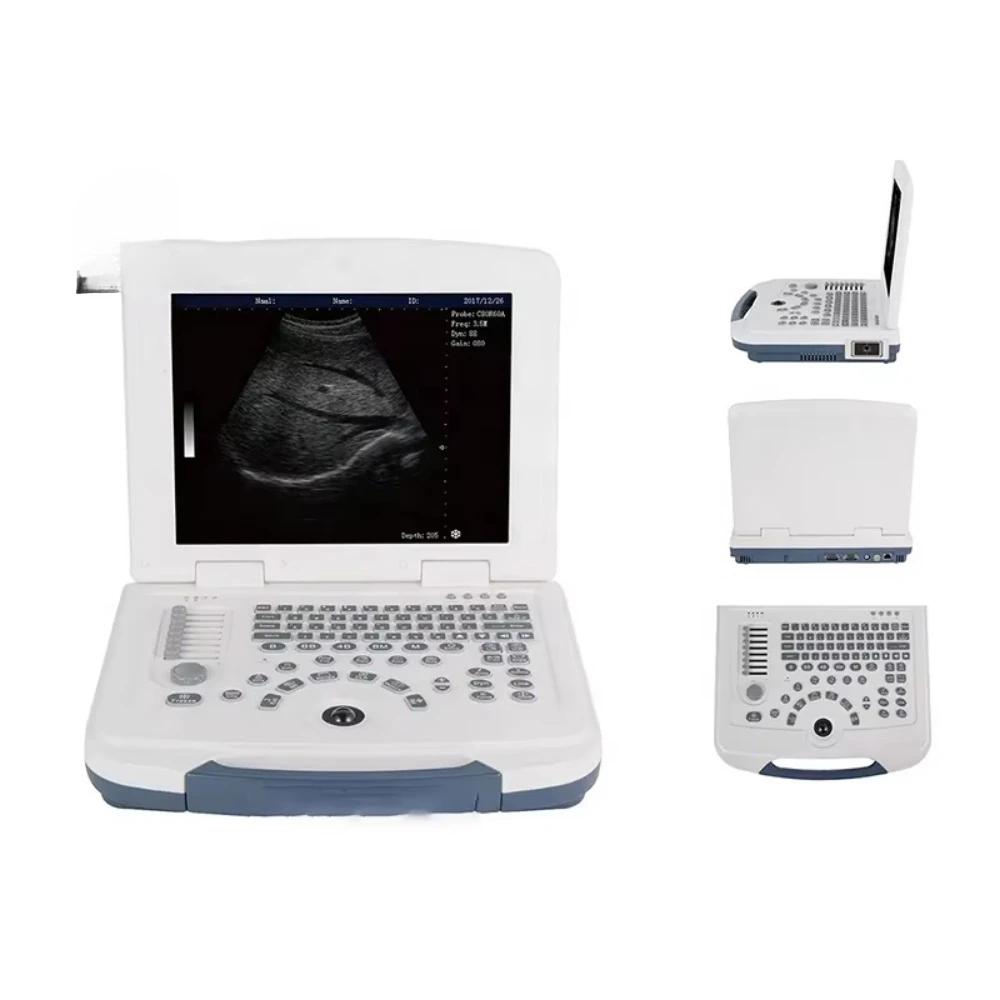 EUR VET Veterinary Equipment, Notebook Veterinary Scanner, Multi-probe Portable Ultrasound Machine