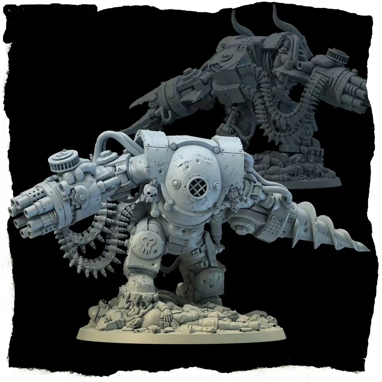 Resin Kit Wargame 28523 Orc Bone Uncle