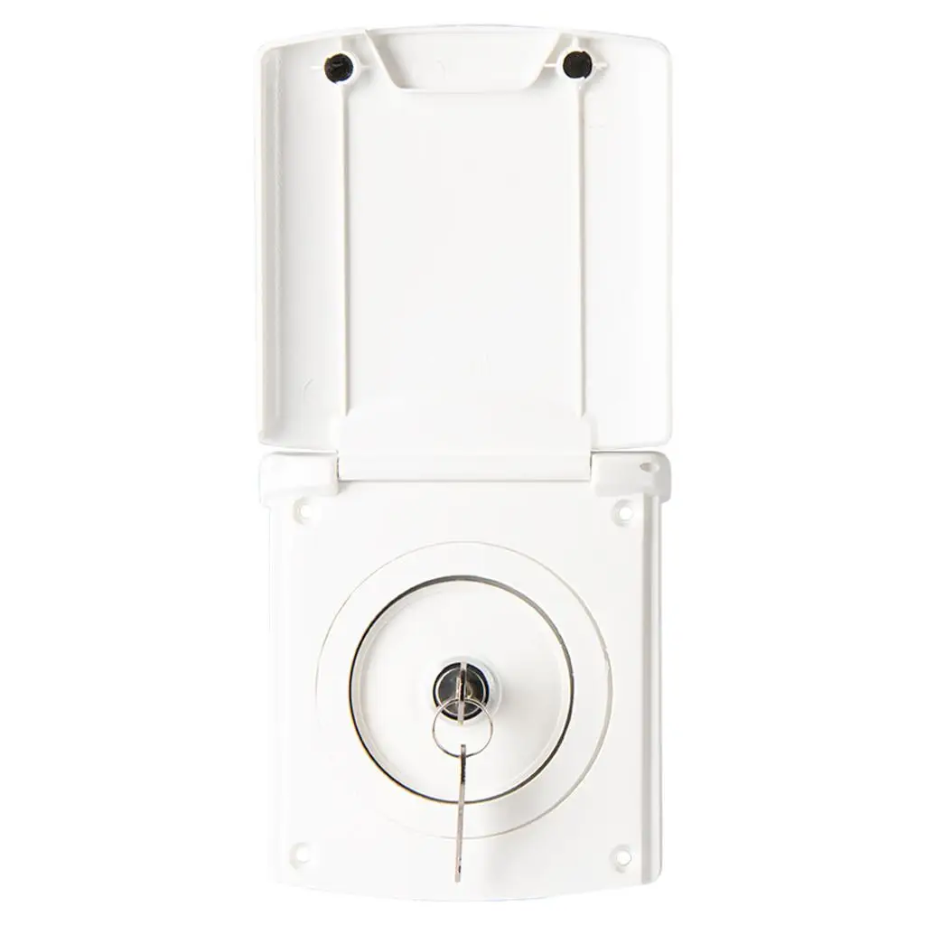 Water Inlet Filter Housing Lockable Motorhome Locking Water caps Fit for Trailer