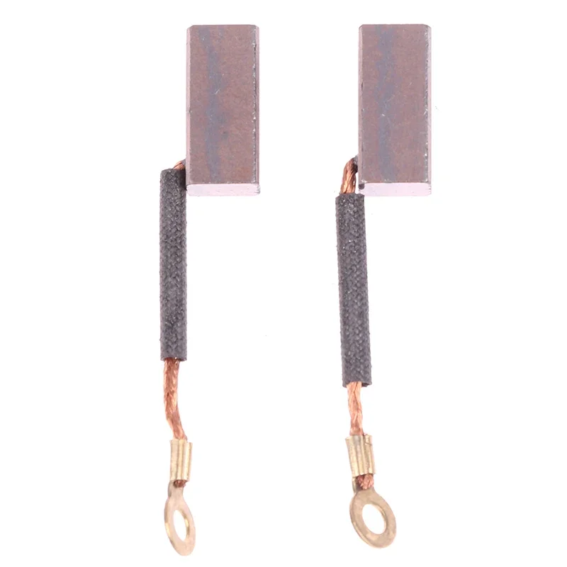 2 pz DC 12V24V36V48V60V Elettromobile Pompa di Coppa Motore Rame Spazzola di Carbonio 6*8*17mm Accessori Per Il Ciclismo