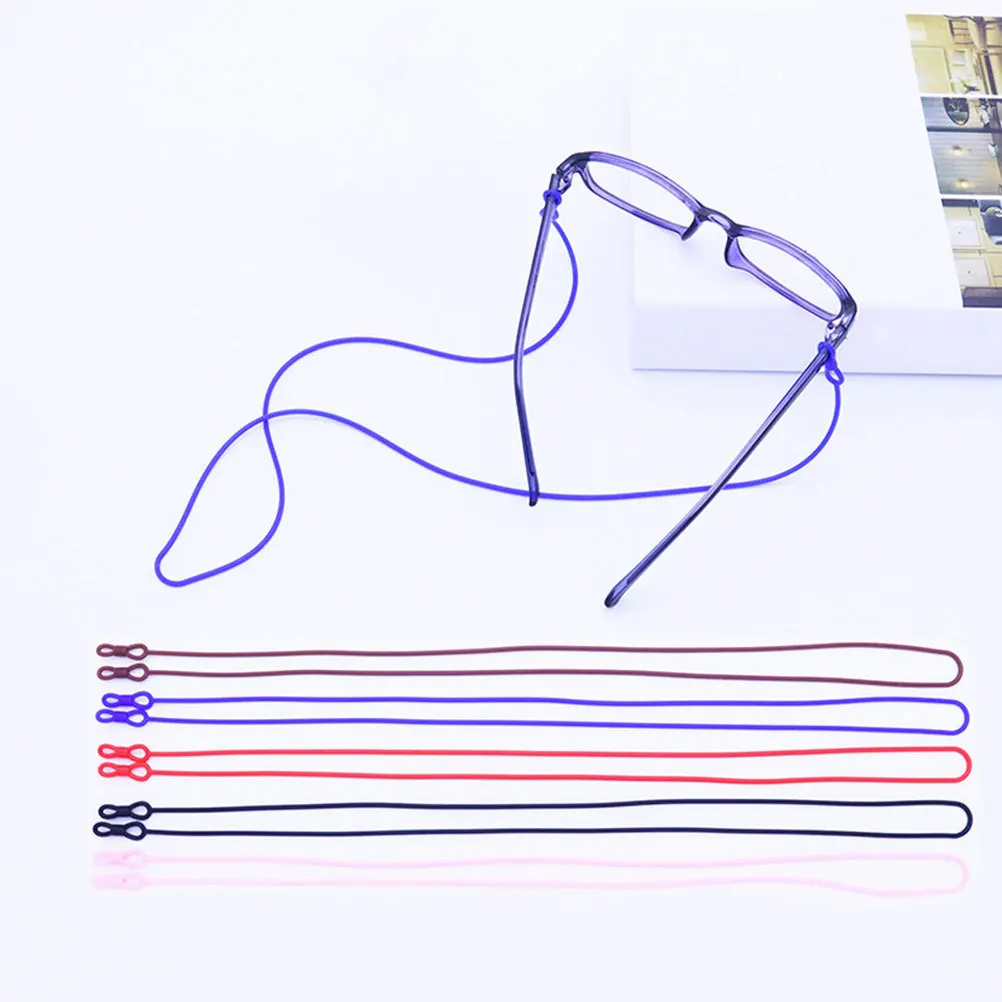 

3Pcs Glasses Lanyards Non Slip Colored Neck Holding Eyeglass Straps Durable Lightweight Eyeglass Necklace Women Men