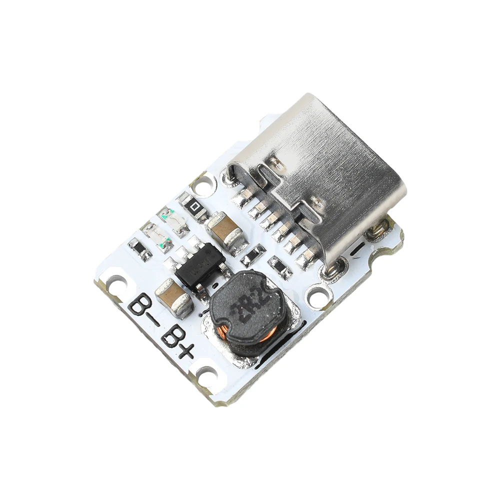DC 5V Charge Discharge Module Mini Lithium Battery Charging Module Type-C Boost Power Board with Multiple Protection