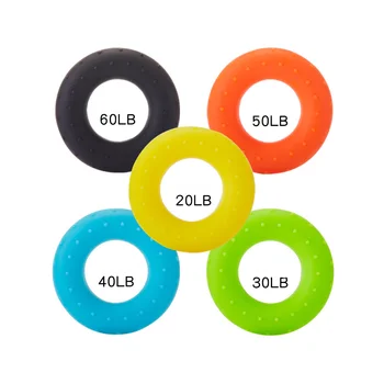 Silikon Einstellbare Hand Grip 20-60LB Greif Ring Finger Unterarm Trainer Karpaltunnelsyndroms Expander Muscle Workout Übung Gym Fitness