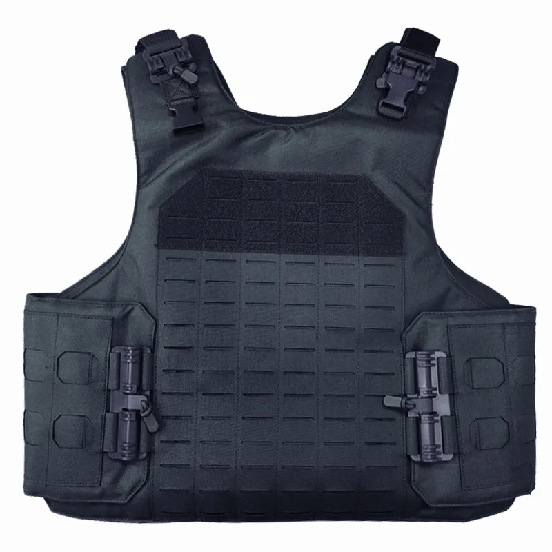 900D NIJ IIIA.44 Bulletproof Vest Soft Insert Pouch Anti-stap Hunting Vest Quick Release Tactical Carrier CombatVest