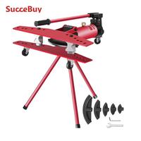 SucceBuy SWG-2Integral Hydraulic Pipe Bender 16Ton Manual Copper Steel Tube Bending Tool 1/2in-2in W/5Dies Kit for Plumbing Work