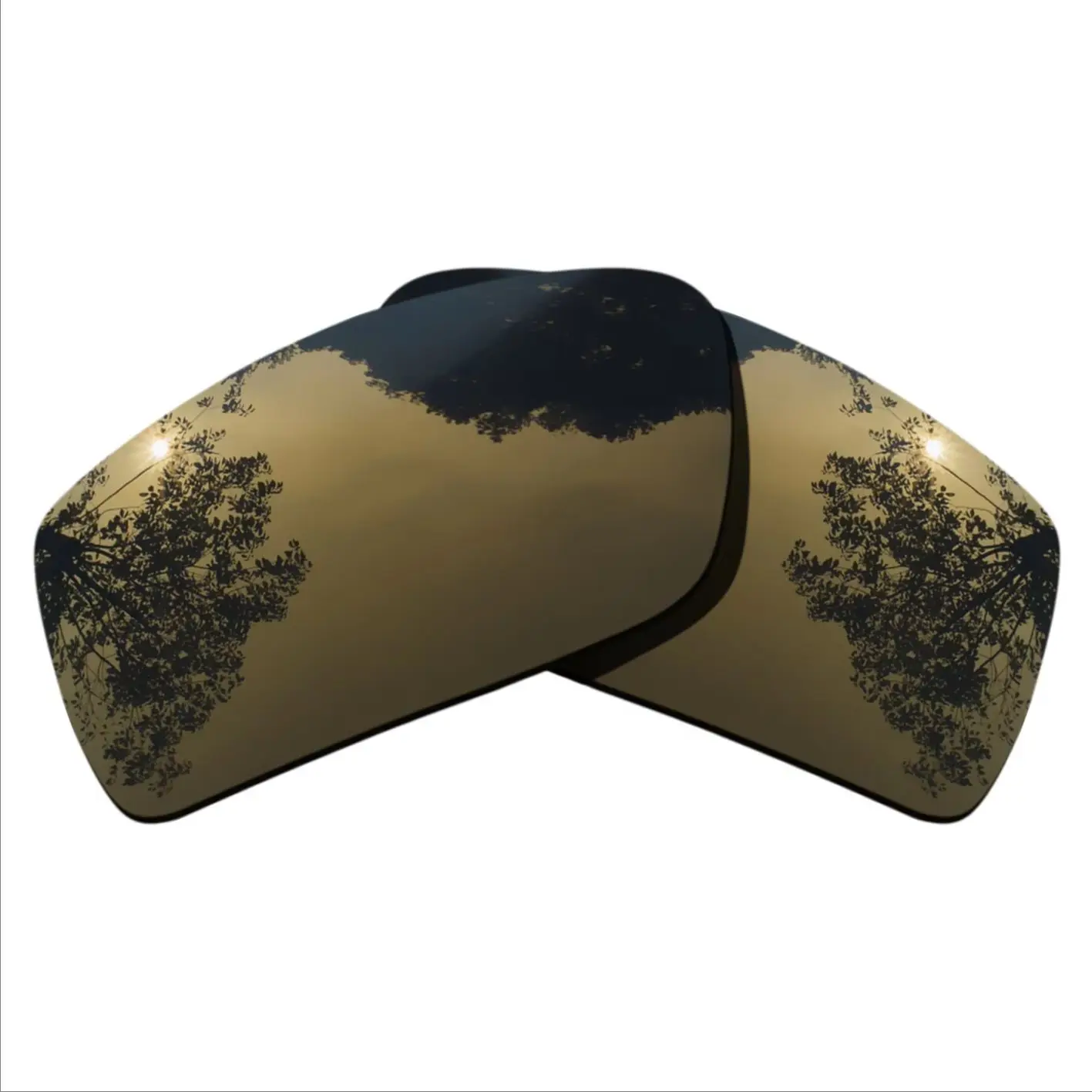 

Bronze Copper Sunglasses Polarized Replacement Lenses for Oakley Gascan Small