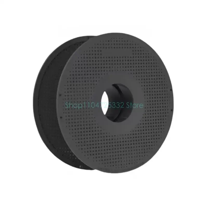 Black Filament Holder Reusable Spool For Lab 3D Printing Space Saving For High Temperature Materials Multiple Filaments