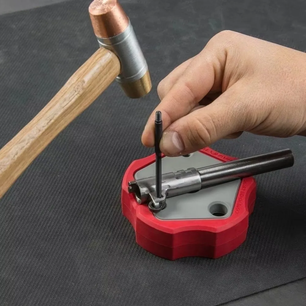 Plastic Bench Block Universal Tools Anti-Slip Base Grooved Center Universal Bench Block Multi-Hole Surface Repair Block