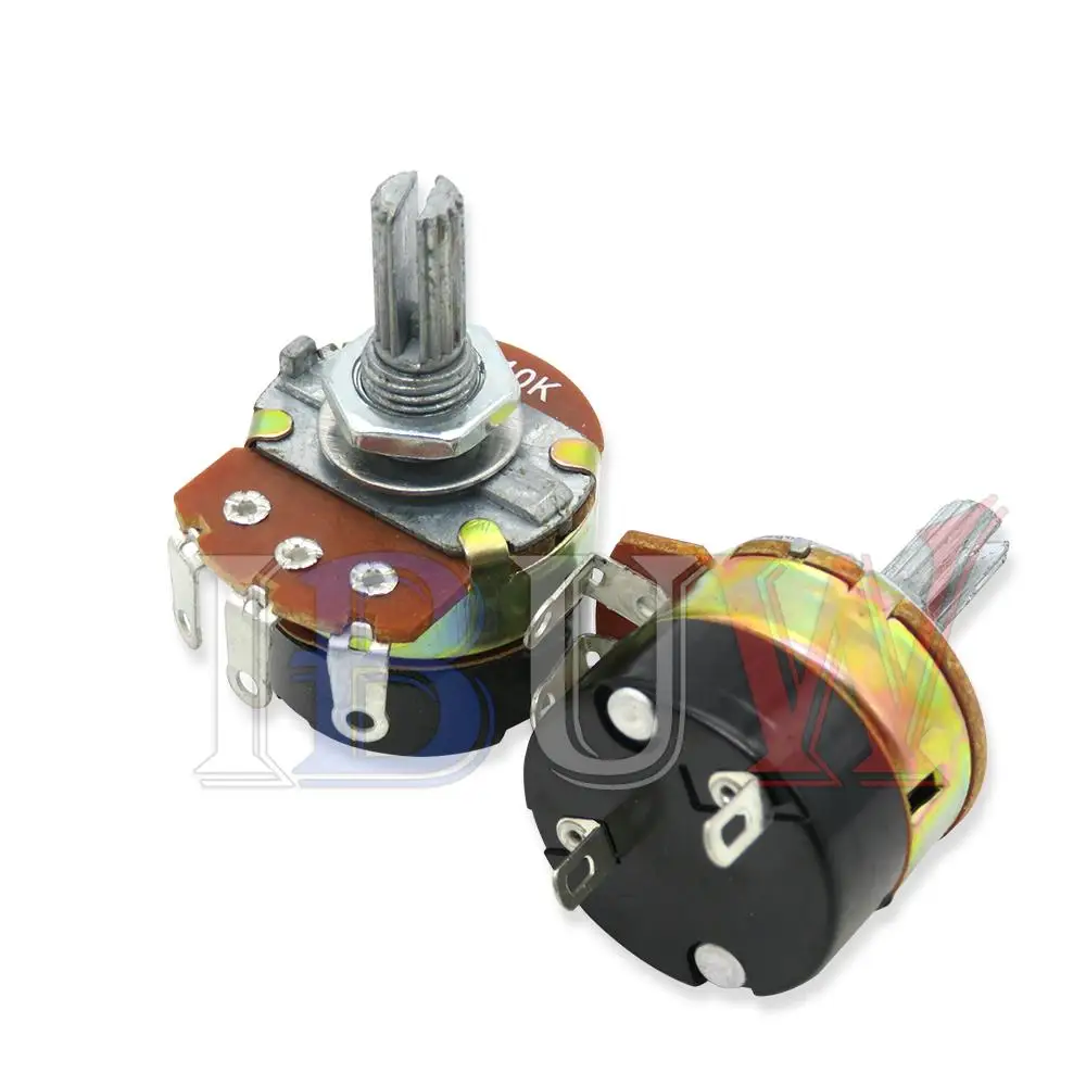 5 sztuk WH138 rezystor regulowany regulator prędkości z przełącznik z potencjometrem WH138-1 B5K B10K B20K B50K B100K B250K B500K 10K 100K