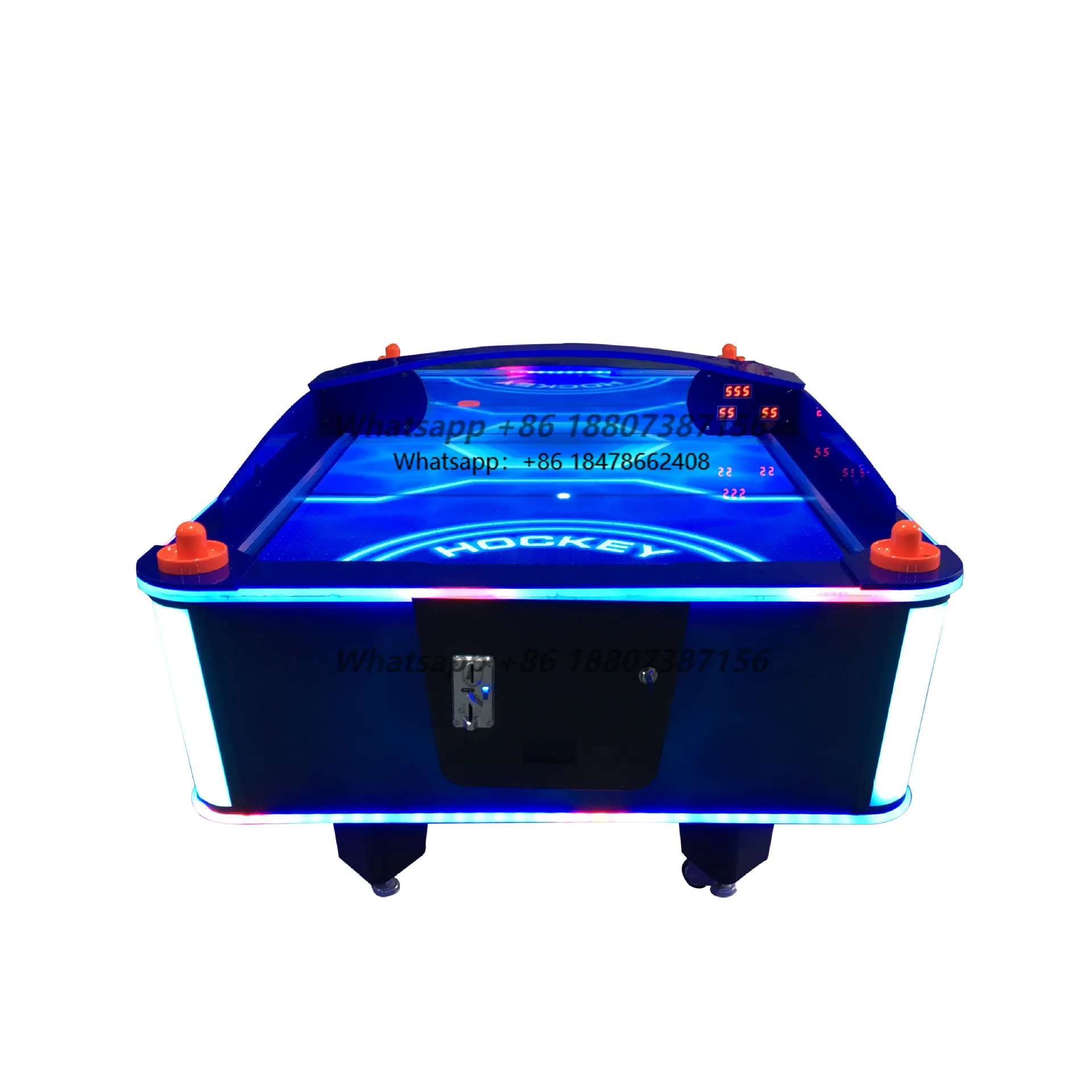 Cheap Indoor Sports Entertainment Coin-operated Hockey Table Two-person Coin Operation air Hockey Game Console