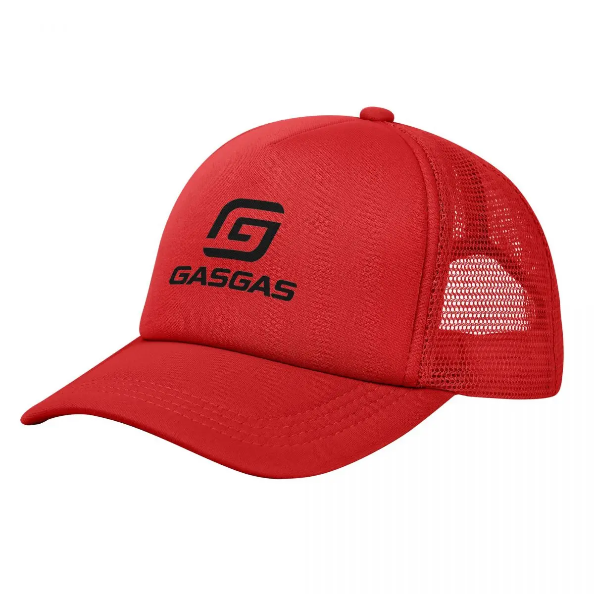 GasGas Motorcycle Trucker Hats Adult Racing Mountain Bike Hat Sun Hat Cap Adjustable Snapback Caps Mesh Baseball Cap Summer