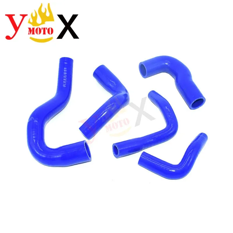 

MT09 14-16 15 Blue 5PCS/Set Motorcycle Silicone Radiator Hose Water Pipe Tube For YAMAHA MT-09 FZ-09 FZ09 MT09 2014-2016 2015